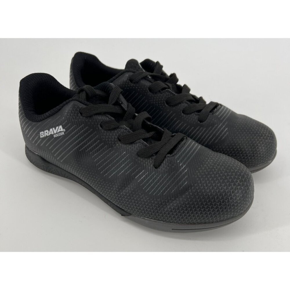 Brava Boys Soccer Cleats All Black Size 4 D Athletic Sports